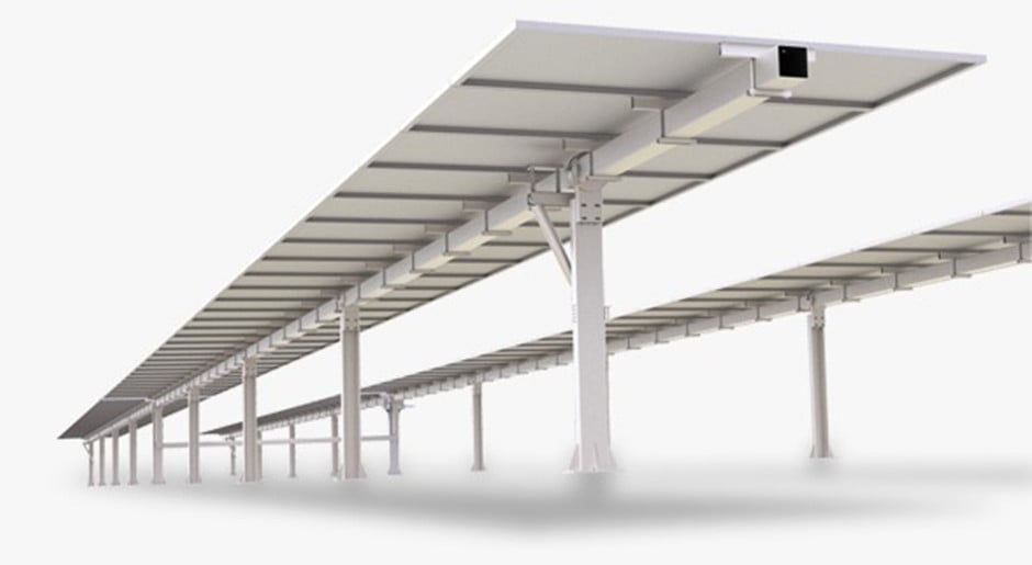 GS-Solar Intelligent Tracking System (Double Row Linkage)
